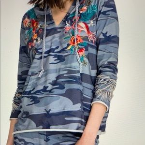 NWT Johnny was NOHEA French terry hoodie